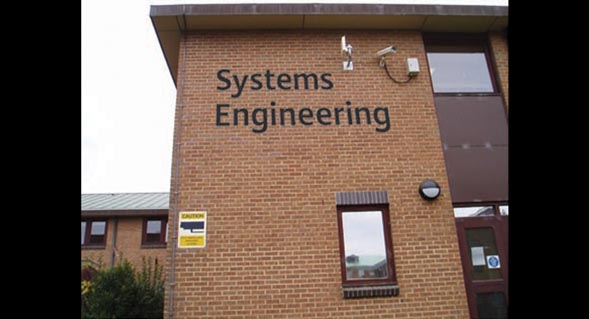 Raised wall lettering